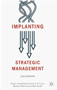 Ansoff - Implanting Strategic Management
