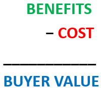 buyer value equation